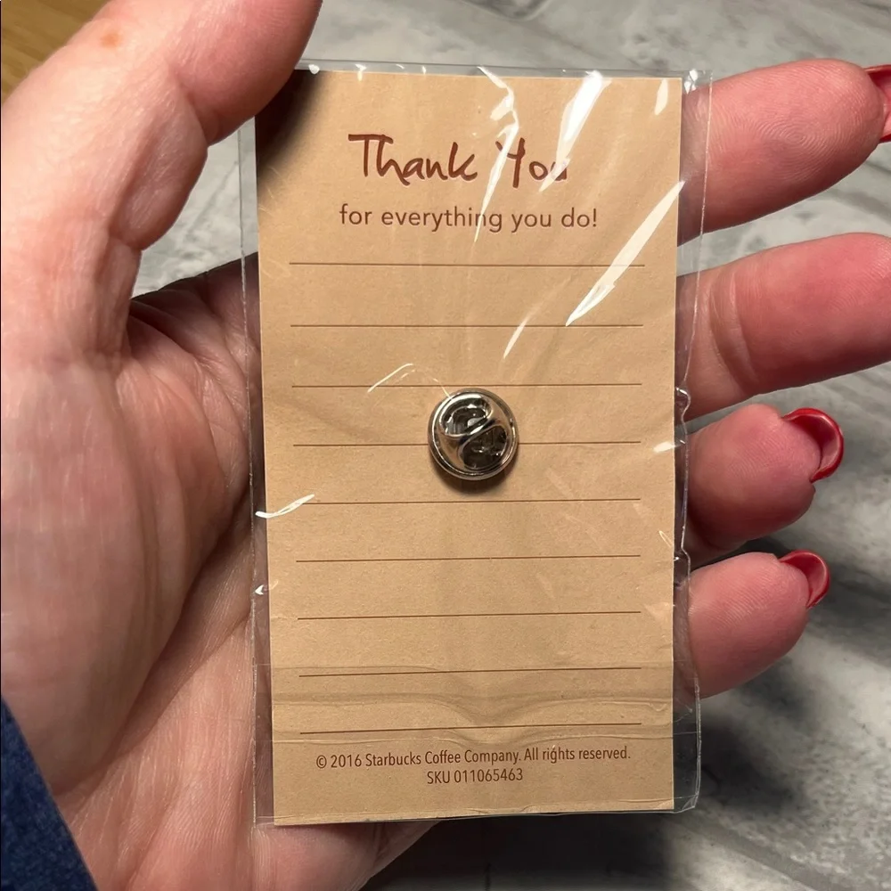Starbucks Coffee gold tone is Passport Pin - Picture 3 of 3